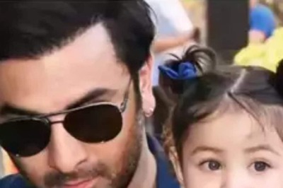 Ranbir Kapoor Keeps Raha Close, As They Step Out To Inspect Their New Home; Watch