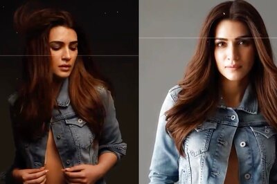Sexy Video! Kriti Sanon Goes Topless in Unbuttoned Jacket for Racy Photoshoot; Hot Video Goes Viral | Watch