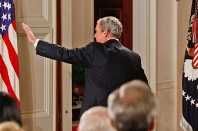 President-elect Obama's election, moment of hope: Bush