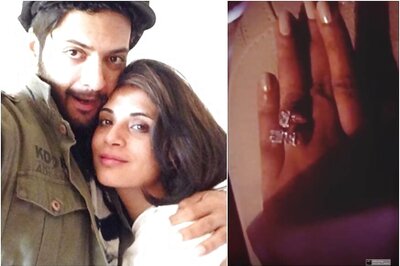 Richa Chadha Flaunts Her Glittery Ring on Social Media