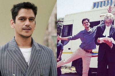 Vijay Varma Was 'Scared' After Photo-Bombing Amitabh Bachchan On Pink Sets; Here's What Happened