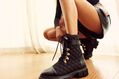 Glam Up Your Winter Walks With Chic Vegan Leather Boots