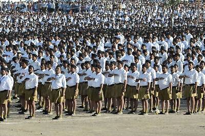 RSS Picks Up Mulayam's Bastion Etawah for Annual Camp
