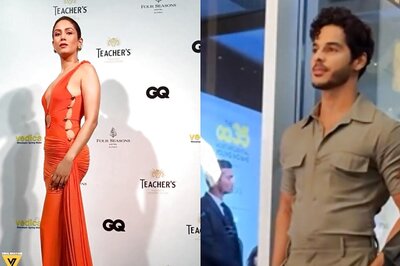 Mira Rajput Looks Sexy in Plunging Neckline Gown, Ishaan Khatter's Reaction Goes Viral; Watch Video