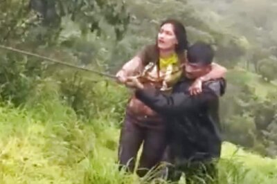 Pune Woman Falls Into 100-ft Gorge In Satara's Ghat Area While Taking Selfie, Rescued | Video