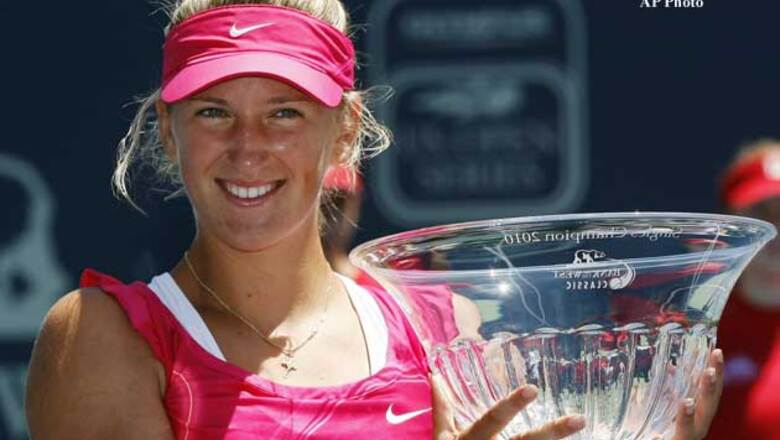 Azarenka wins Bank of the West Classic