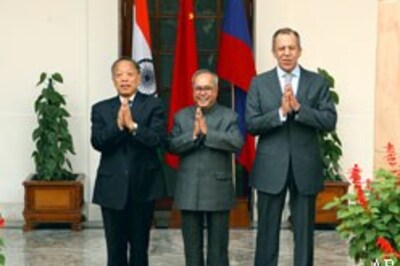 India, China, Russia talk co-operation