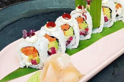 Want To Try 24K Carat Gold Sushi? This Hyderabad Eatery Is Your Go-to Spot
