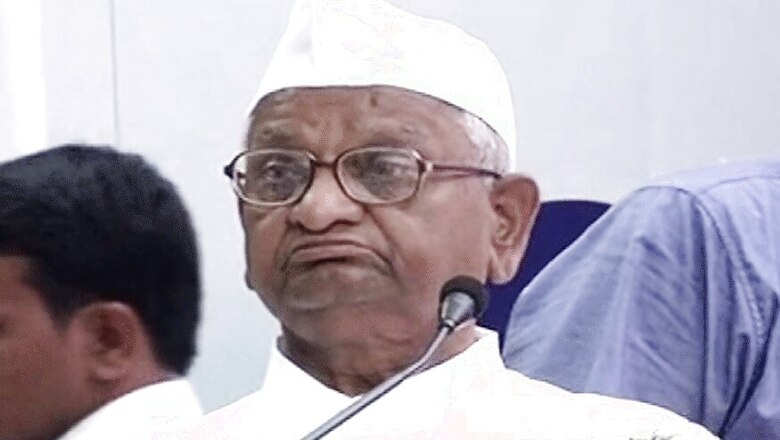 Anna Hazare Asks PM Modi to Select Venue for His Agitation in Delhi