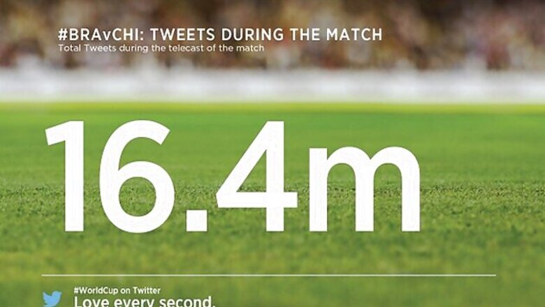 Brazil's victory over Chile generates more Twitter traffic than Super Bowl