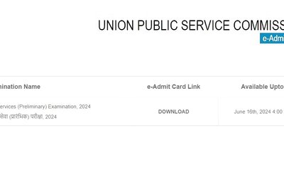 UPSC CSE Prelims Admit Card 2024 Released at upsc.gov.in, Steps to Download