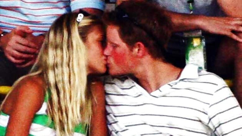 Cavorting Prince Harry's past track record