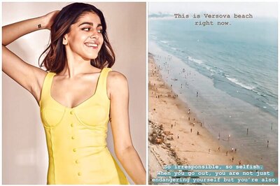 Alaya F Shares Video of 'Selfish, Irresponsible' People Playing on Versova Beach Despite Lockdown