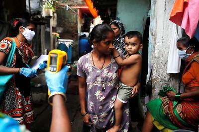 Highest Spike of Nearly 39,000 Cases Takes India's Coronavirus Tally to Over 10.7 Lakh; Death Toll at 26,816
