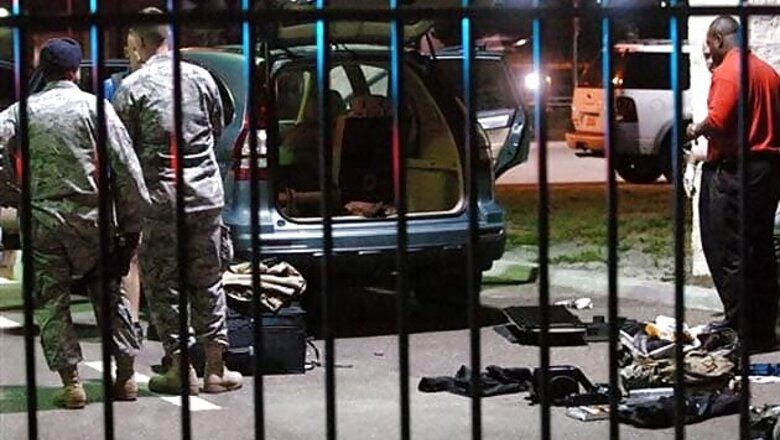 Armed couple detained near US military base
