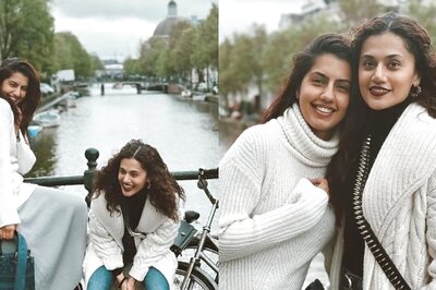 Taapsee Pannu’s Amsterdam Trip Is All About ‘Canal, Cycling And Sibling’; Shares Beautiful Photos