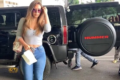 Watch: Tiger Shroff's Sister Flaunts Her Hummer H2 At Mumbai Airport