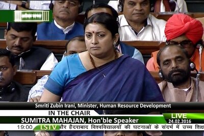 Opposition to bring privilege motion against Smriti Irani in Parliament