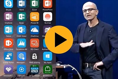 Watch Microsoft CEO Satya Nadella demo what he calls the 'iPhone Pro'