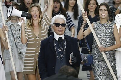 Designers themselves very seriously because they want to be taken as artists: Karl Lagerfeld