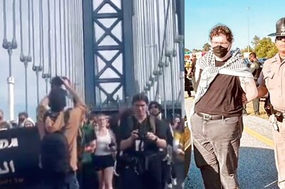 Anti-Israel Protesters Take Over Manhattan Bridge, Block Access To Disney World In Separate Protests