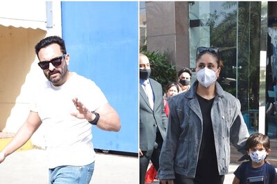 Kareena Kapoor Khan and Saif Ali Khan Step Out to Grab Lunch With Son Taimur, Watch Here