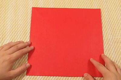 How to Fold Strawberry Origami