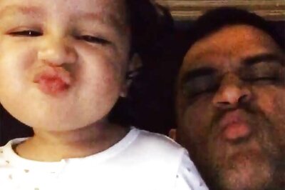 Watch: Sakshi Shares Adorable Videos of MS Dhoni, Daughter Ziva