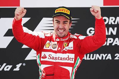 Ferrari's Fernando Alonso wins Spanish Grand Prix 2013