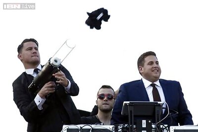 'Jump Street' guns down 'Dragon' to lead weekend box office