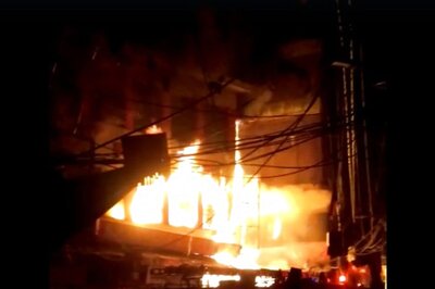 More then 200 Shanties Gutted in Gurugram Sector 49 Slum Fire