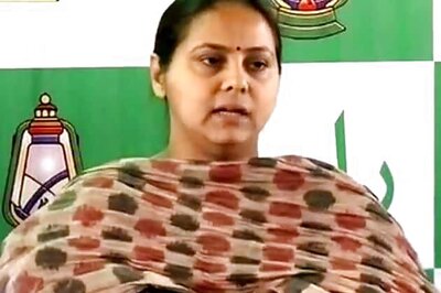 Lalu's crorepati daughter Misa Bharti files nomination from Pataliputra constituency