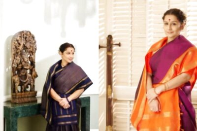 Vidya Balan Pays A Tribute To MS Subbulakshmi's Iconic Kanjeevaram Sarees On Her 108th Birth Anniversary