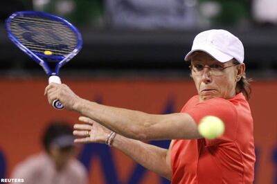 Navratilova wins her battle against cancer