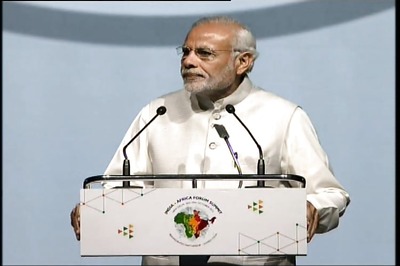 Heartbeat of 1.25 billion Indians and 1.25 billion Africans are in rhythm: Modi at Indo-Africa summit