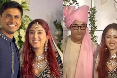 Ira Khan, Nupur Shikhare Make Their FIRST Appearance After Wedding; Pose With Aamir Khan | Watch