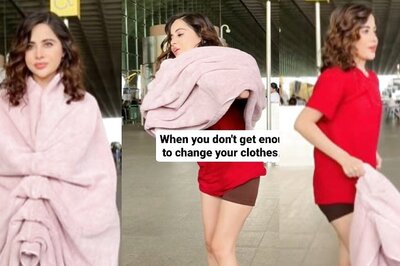 Urfi Javed UNDRESSES Herself At The Airport, Gets Brutally Trolled: 'How Is This Even Allowed?'