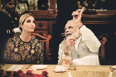PM Narendra Modi and Ivanka Trump Dine Like Royalty at the Nizam's '101 Dining Table'