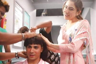 Sara Ali Khan Introduces ‘Varuna’ Dhawan in This New BTS Video From Coolie No. 1 Set