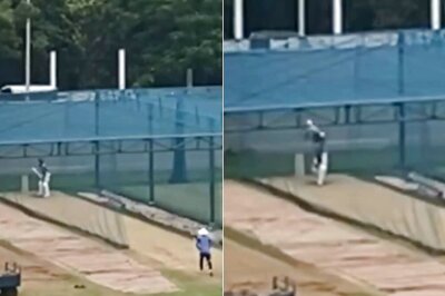 After Getting Out for 17, Kohli Keeps Grinding in Nets While Pant, Gill Smash Bangladesh Bowlers: WATCH