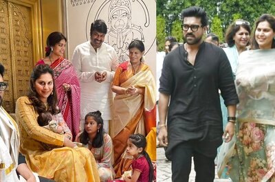 Ram Charan-Upasana Bring Bappa Home, Celebrate First Ganesh Chaturthi With Daughter Klin Kaara; Photos