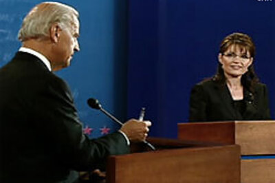 Full transcript: Palin, Biden vice-presidential debate