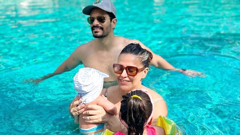 AWW! Neha Dhupia sends the Internet into frenzy as she reveals the name of her son.