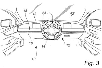 Volvo Patents Movable Steering Wheel That Allows Driving Control on Both Sides