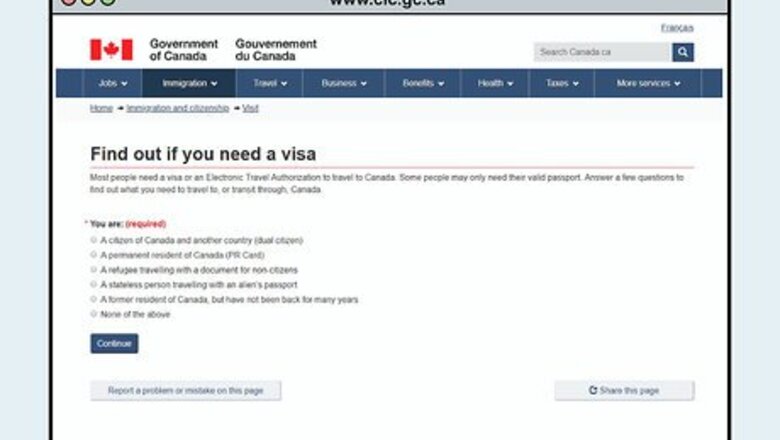 How to Get a Canadian Visa