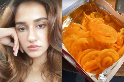 Disha Patani Indulges in Some Jalebis on Sunday