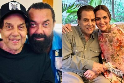 Bobby Deol Hugs Dharmendra In New Photo, Calls Him 'My Whole World'; Esha Deol Reacts