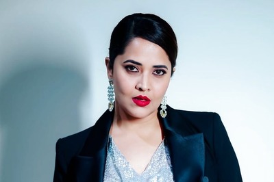 Anasuya Bharadwaj Aces The Boss Lady Look In Black Suit; Check It Out