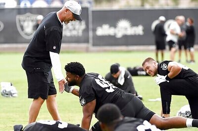 Energetic And Vocal Gus Bradley Inspiring Raiders Defense
