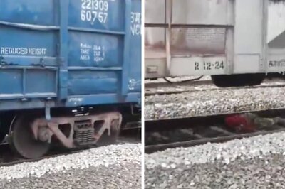 In Miraculous Escape, Woman Cheats Death As Train Passes Over Her